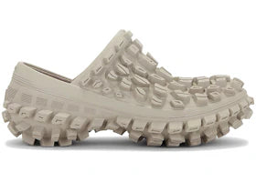 Balenciaga Defender Clog Beige - vue 360