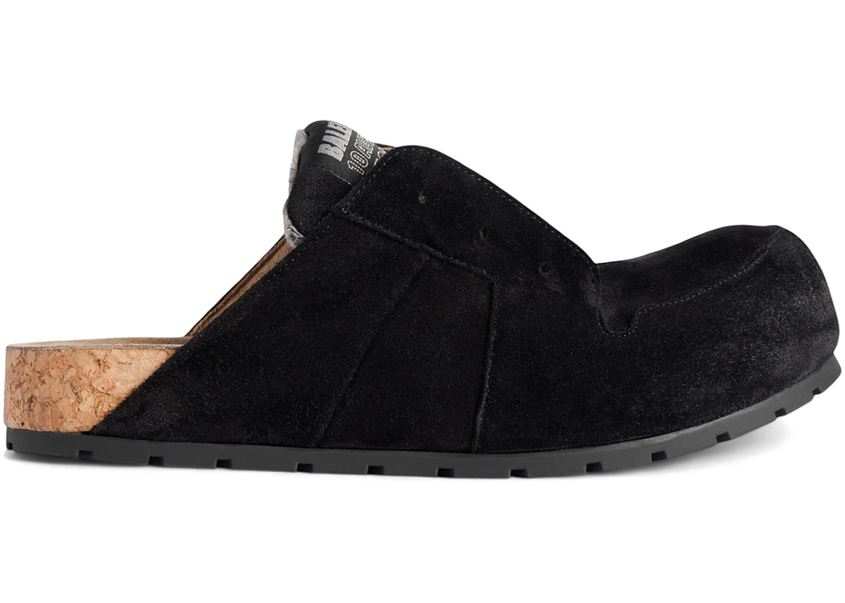 Balenciaga Dumbo Mule Worn-Out Black - vue secondaire A