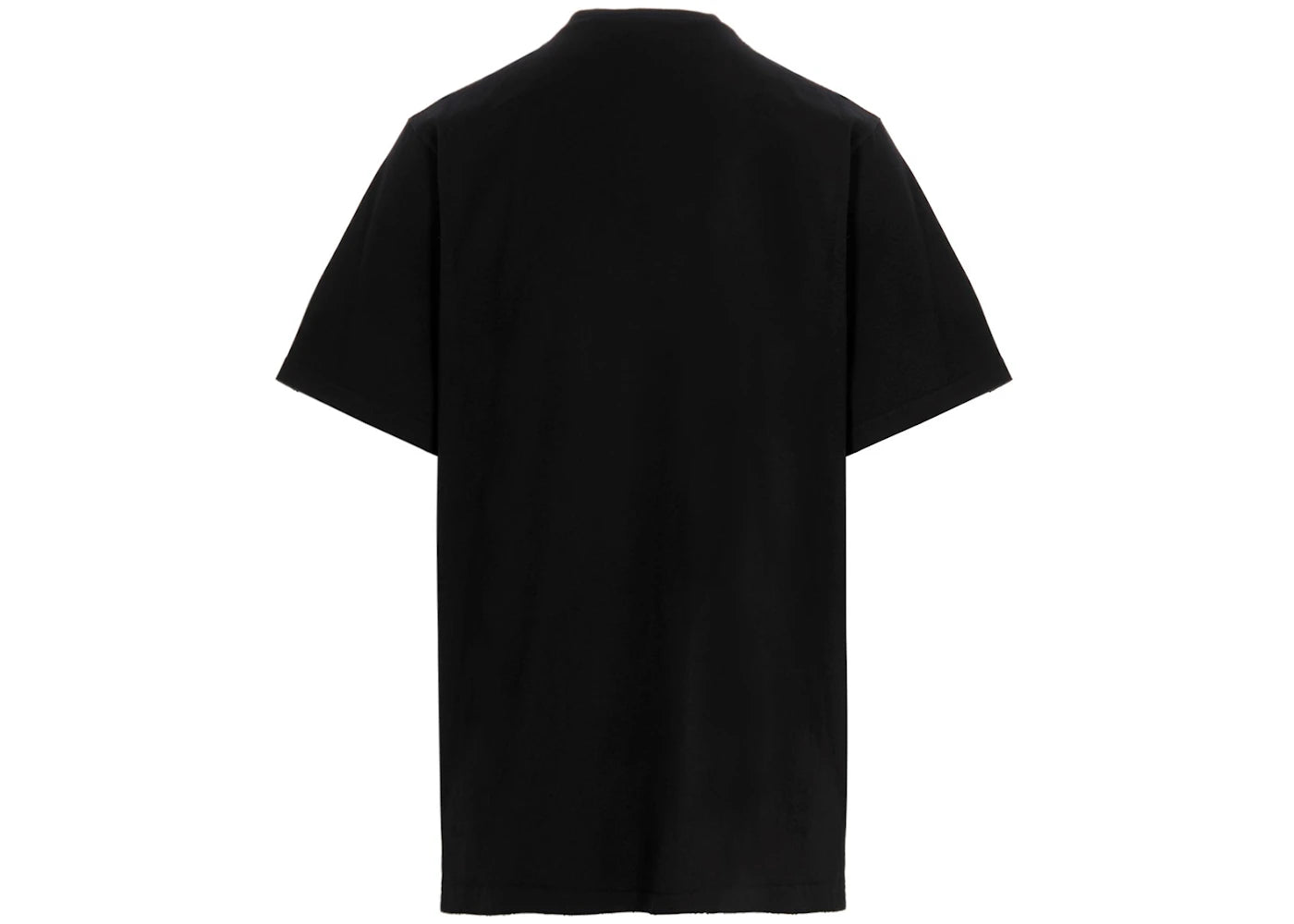 Balenciaga Embroidered Double B Logo T-Shirt Black/White - vue secondaire B