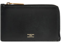 Balenciaga Envelope Long Coin and Card Holder Black