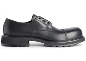 Balenciaga Eyelets Truck Derby Black - vue 360