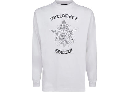 Balenciaga Free Your Mind Longsleeve T-Shirt White/Black/Red - apparel view 2