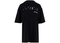 Balenciaga Hand Drawn Oversized Logo T-shirt Black/White