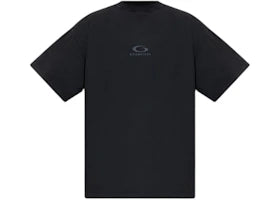 Balenciaga Loop Sports Icon Oversized Faded Washed T-shirt Black