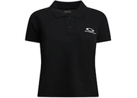 Balenciaga Loop Sports Icon Polo Shirt Black