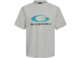 Balenciaga Loop Sports Icon Tee White - vue 360