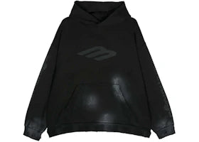 Balenciaga Medium Fit Hoodie Faded Black