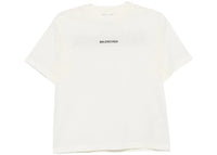 Balenciaga Medium Fit T-shirt Cream