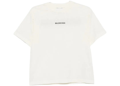 Balenciaga Medium Fit T-shirt Cream - authentic Balenciaga apparel