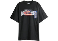 Balenciaga Medium Fit Tee Black