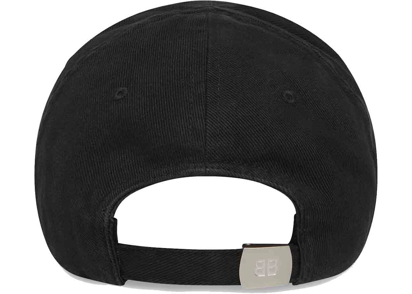 Balenciaga Mens Cities Paris Cap Black - vue secondaire B