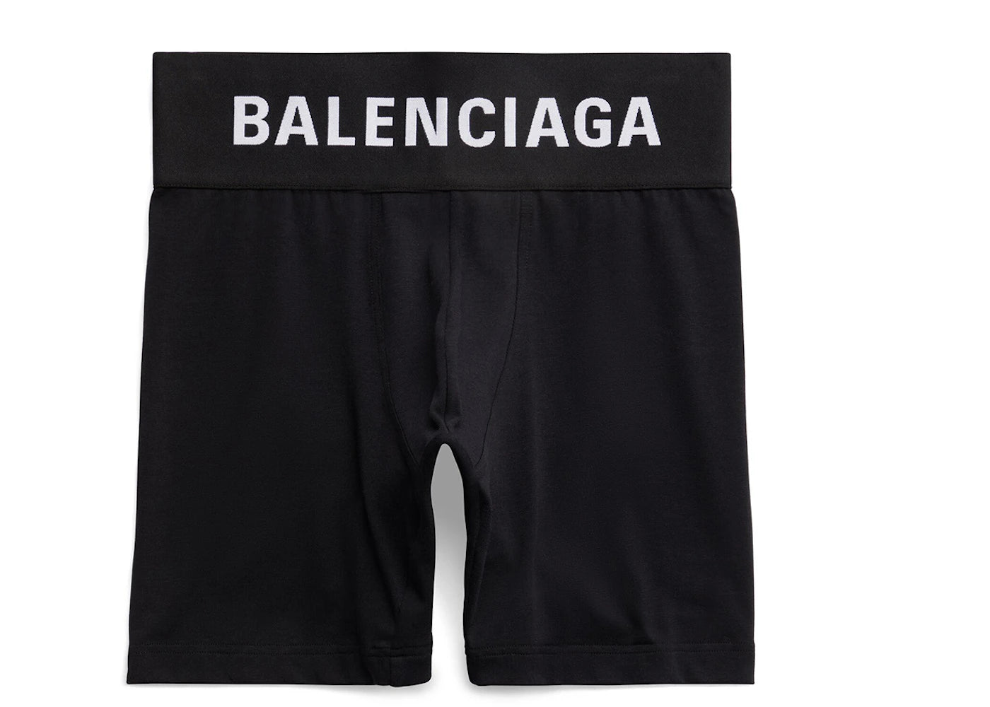 Balenciaga Men's Midway Boxer Briefs Black - vue secondaire A