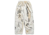 Balenciaga Men's Tat Baggy Sweatpants Beige/Brown