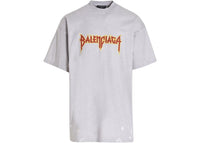 Balenciaga Metal Vintage Oversized T-Shirt Grey/Multi