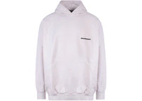 Balenciaga Oversize Cotton Sweatshirt Beige