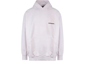 Balenciaga Oversize Cotton Sweatshirt Beige