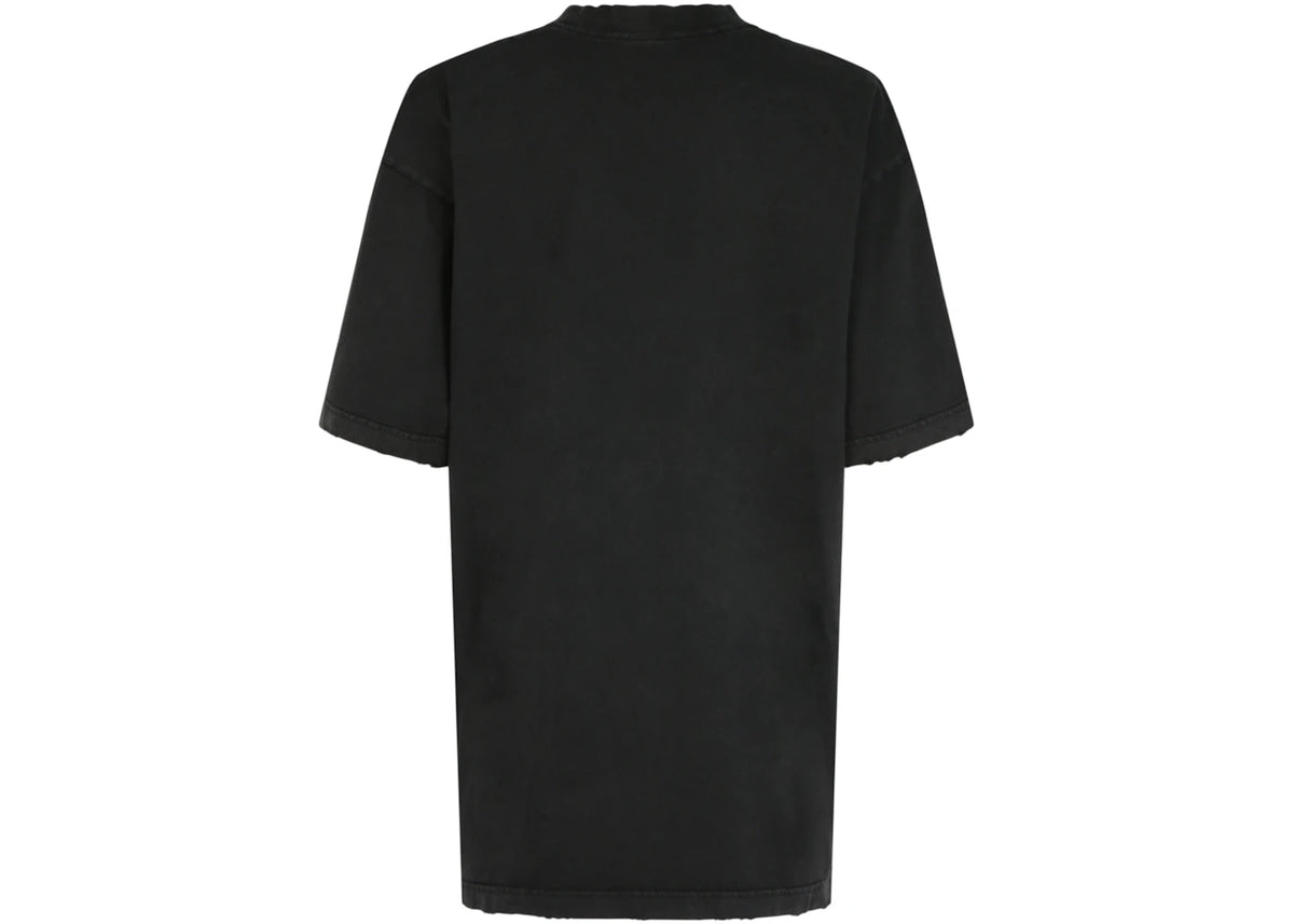 Balenciaga Oversized College Logo T-shirt - vue secondaire B