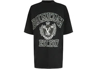 Balenciaga Oversized College Logo T-shirt