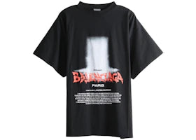 Balenciaga Oversized T-shirt Black