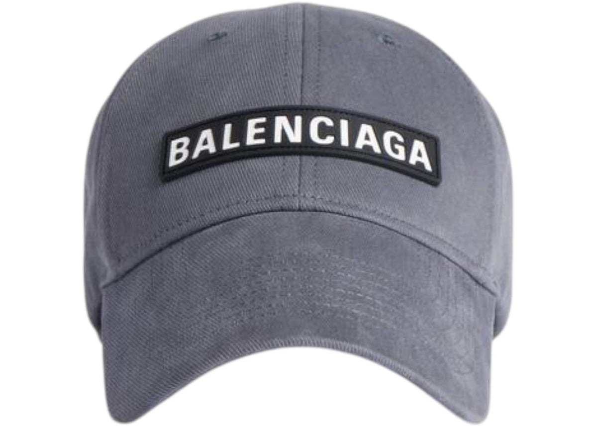 Balenciaga Patch Cap Grey - vue secondaire A