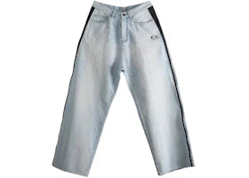 Balenciaga Piping Details Pant Light Blue