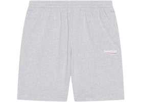 Balenciaga Political Campaign Large Fit Sweat Shorts Grey/White/Red