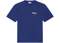 Balenciaga Political Campaign Large Fit T-Shirt Pacific Blue/White
