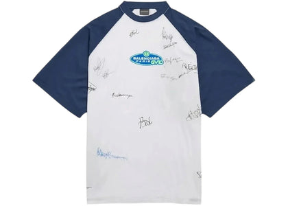 Balenciaga Raglan Oversized T-shirt Dirty White - apparel view 2