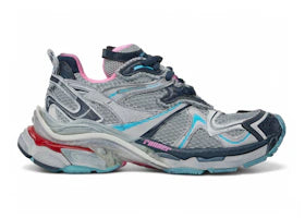 Balenciaga Runner 2.0 Grey Blue Pink Red - vue 360