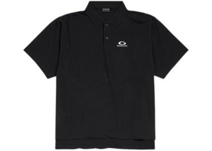 Balenciaga S/S Regular Polo T-shirt Black - apparel view 2