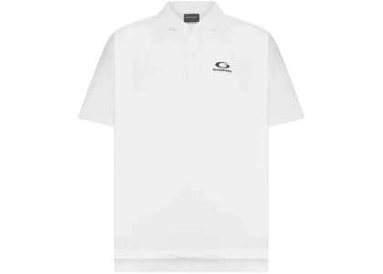 Balenciaga S/S Regular Polo T-shirt White - authentic Balenciaga apparel