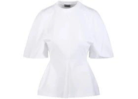 Balenciaga Shaped T-shirt White - vue 360