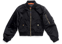 Balenciaga Shrunk Bomber Jacket Black