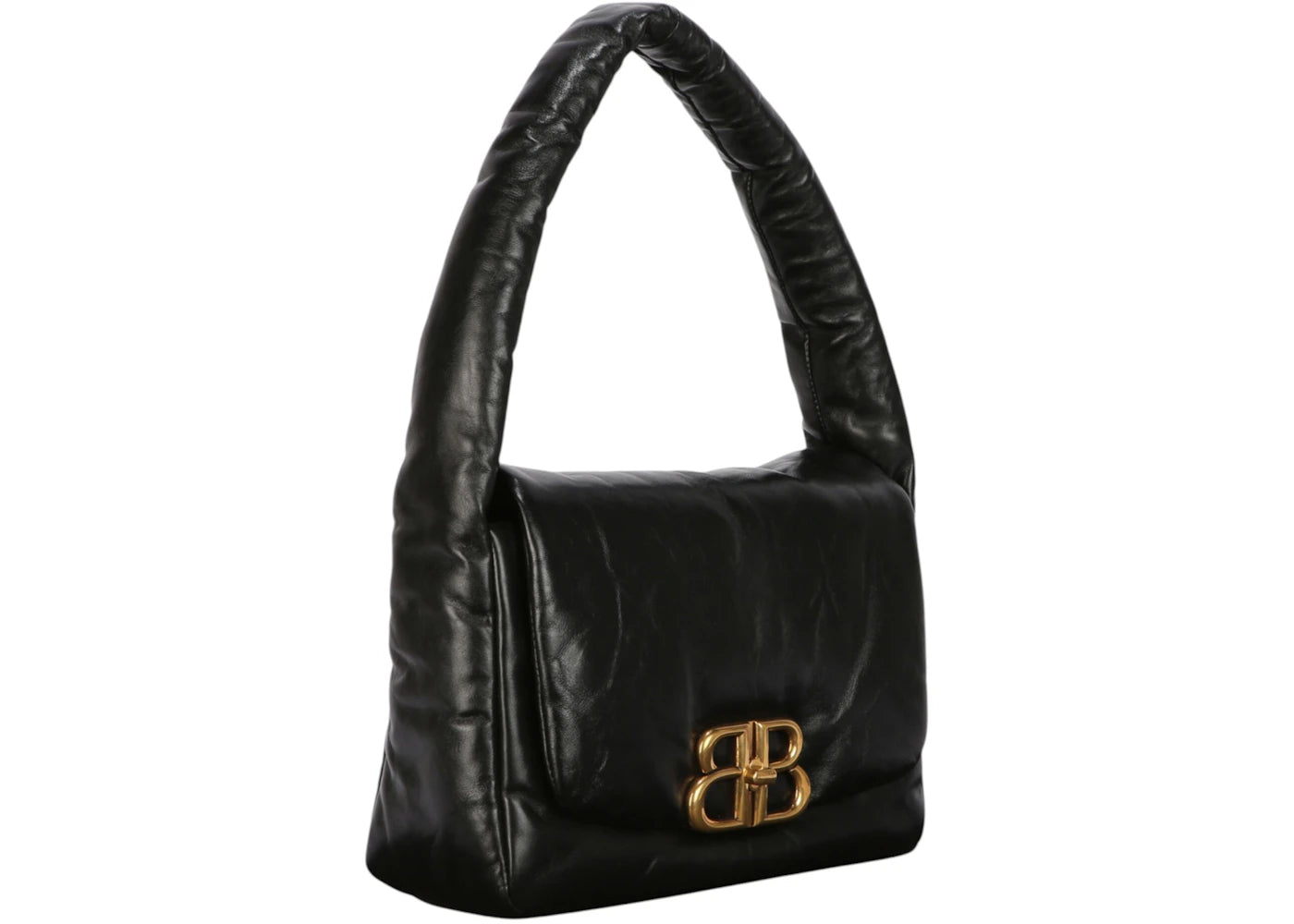 Balenciaga Small Monaco Sling Bag Black - vue secondaire B