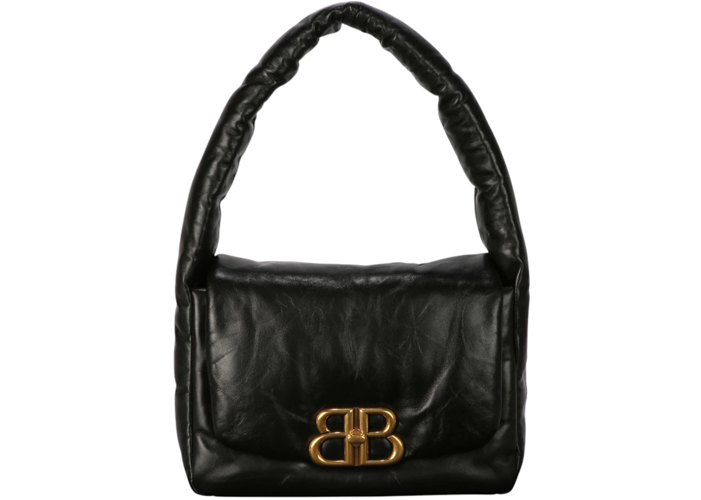 Balenciaga Small Monaco Sling Bag Black - vue secondaire A