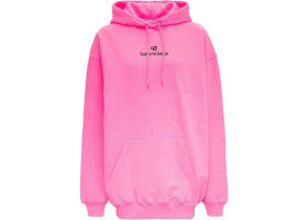 Balenciaga Soccer Hoodie Pink