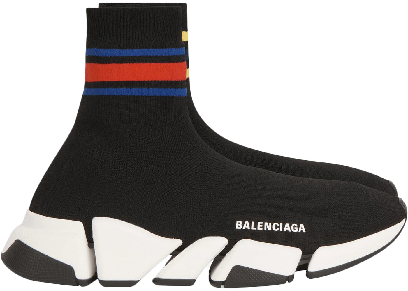 Balenciaga Speed 2.0 Black Stripe - vue 360