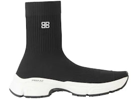 Balenciaga Speed 3.0 Black White (Women's) - vue 360