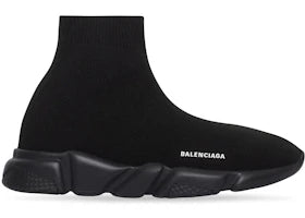 Balenciaga Speed Trainer Black (Kids) - vue 360