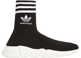 Balenciaga x adidas Speed Trainer Black White (Women's) - authentic Balenciaga sneakers