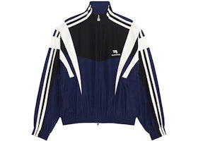 Balenciaga Sporty B Tracksuit Jacket Indigo/Black/White
