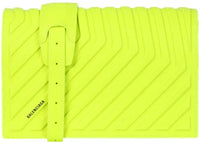 Balenciaga Strap Car Flap Bag Fluo Yellow