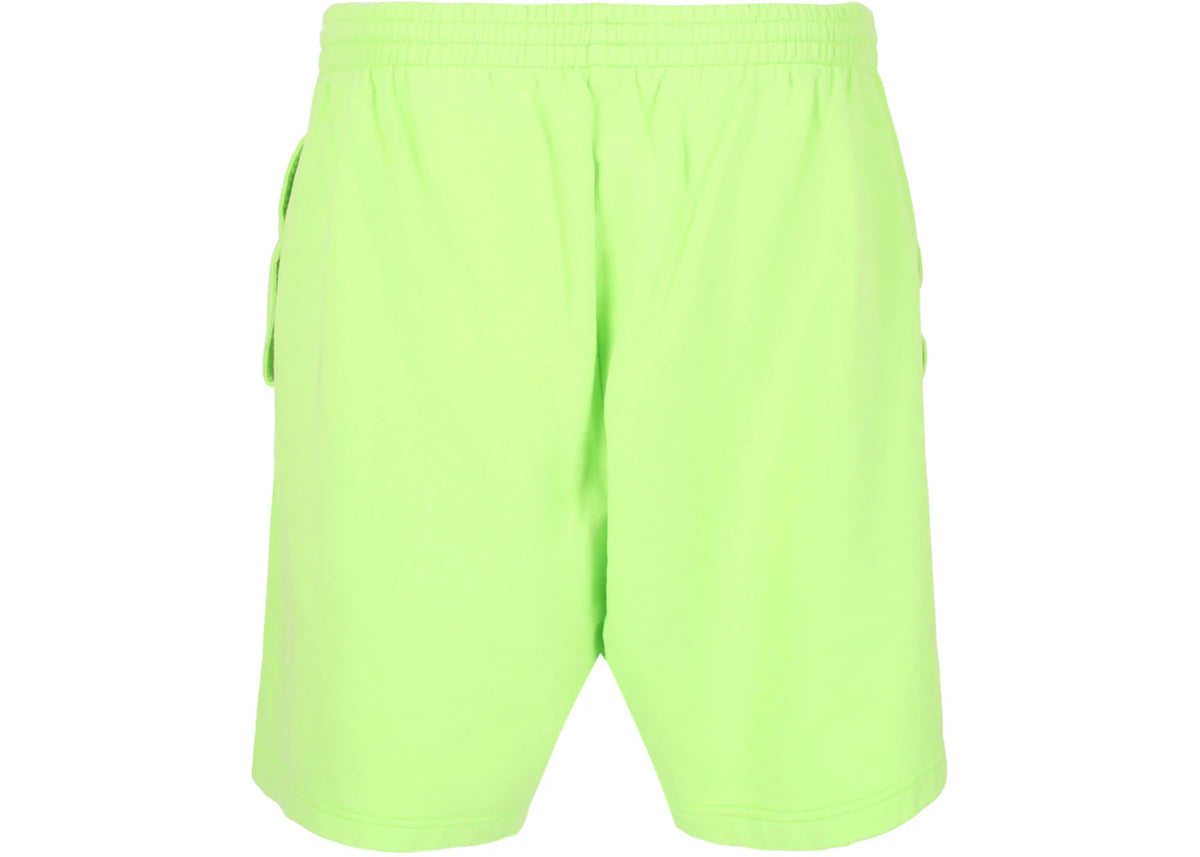 Balenciaga Sweat Shorts Green - vue secondaire B