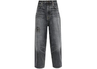 Balenciaga Tattoo Baggy Pant Dark Grey