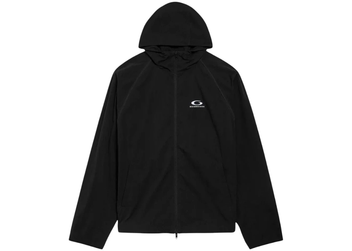 Balenciaga Technic Trckst Jacket Black - vue 360