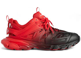 Balenciaga Track Gradient Sneaker Red Black - vue 360