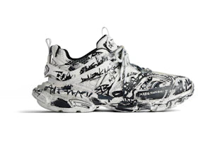 Balenciaga Track White Black Graffiti