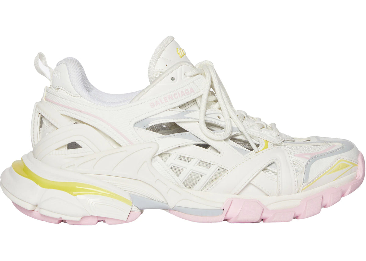 Balenciaga Track.2 White Yellow (Women's) - vue secondaire A
