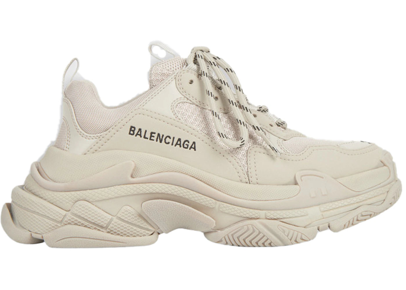 Balenciaga Triple S Beige (Women's) - vue 360