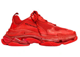 Balenciaga Triple S Red Clear Sole - vue 360